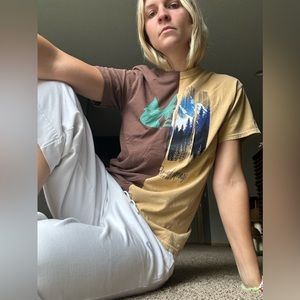 Homemade yin yang t shirt